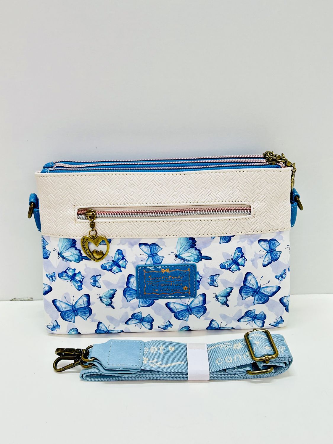 Bolso de mano/bandolera Sweet Candy - Azul - Imagen 2