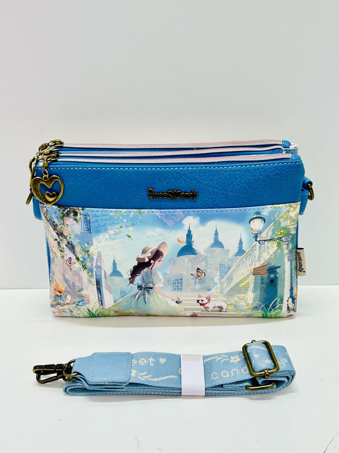 Bolso de mano/bandolera Sweet Candy - Azul
